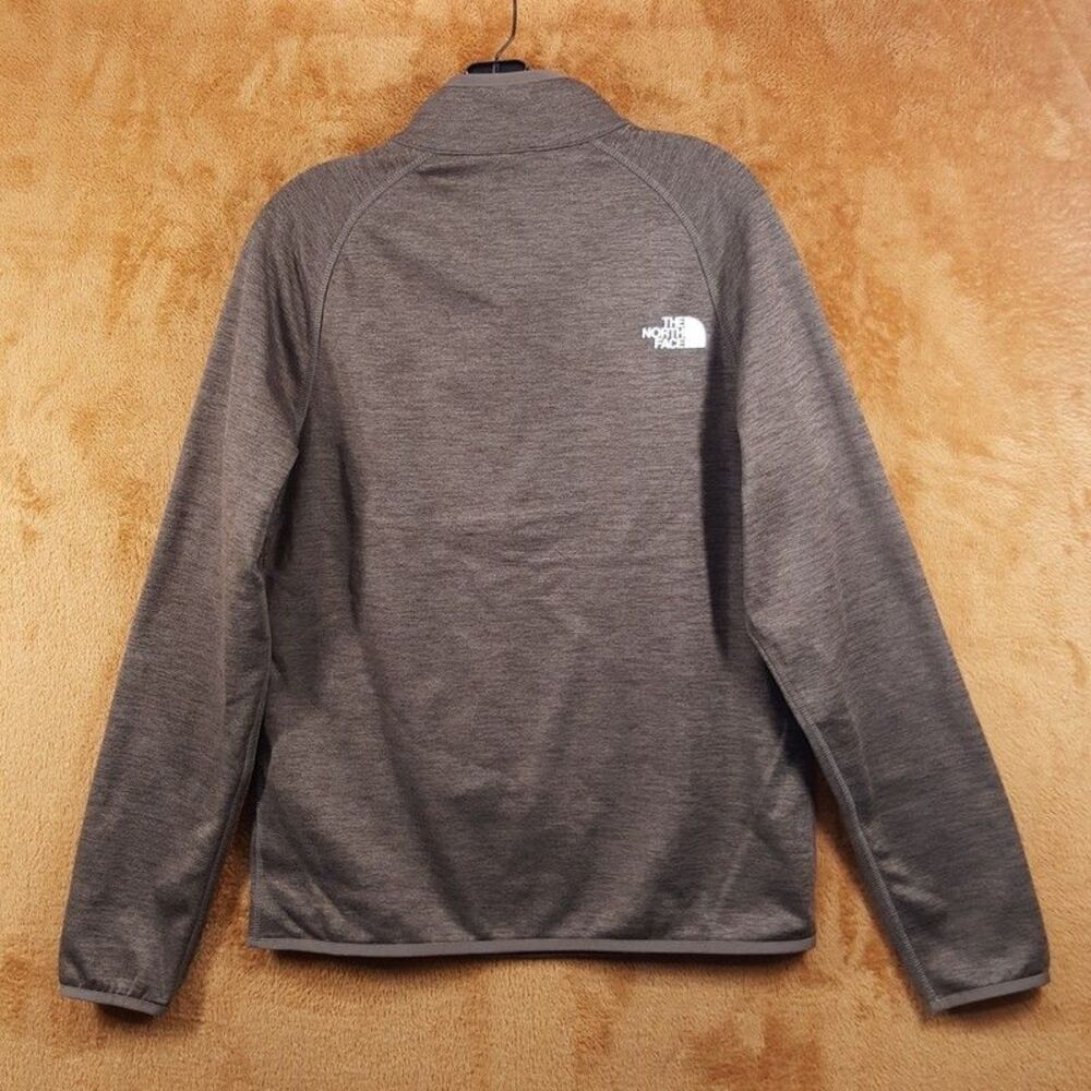THE NORTH FACE Sweatshirt Mens Small Brown 1/2 Zip Fleece Pullover CANYONLANDS - Picture 4 of 9